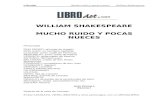 Shakespeare - Mucho Ruido y Pocas Nueces