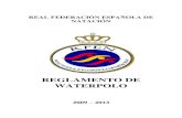 Reglamento Waterpolo 2009-2013