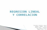 Regresion Lineal y Correlacion