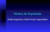 TECNICAS DE EXPOSICION