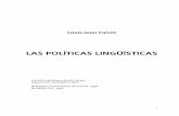 Calvet - Politicas linguisticas