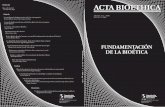 Acta Bioethica Nº 19 - 2009