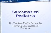 Sarcomas en Pediatr­a