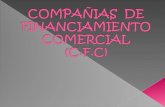 COMPAÑIAS DE FINANCIAMIENTO COMERCIAL