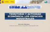 Los Paisajes industriales. Territorio y actividad económica