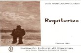 Requilorios - primera novela en extremeño - 1984