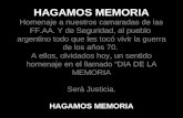 HAGAMOS MEMORIA: Funcionarios Kichneristas responsables de actos terroristas