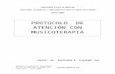 MUSICOTERAPIA- PROTOCOLO DE ATENCIÓN