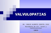 CARDIOPATIAS I -VALVULOPATIAS
