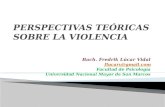 Perspectivas teóricas sobre la agresión y la violencia