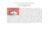 "Debate sobre Nietzsche y la Política" por Nicolás González Varela