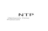Ntp Protocolo Del Tiempo de Red