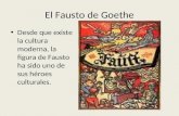 El Fausto de Goethe