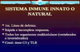 3.- Sistema Inmune Natural