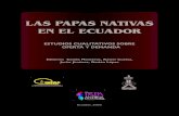 Papas Nativas Ecuatorianas Estudio Cualitativo