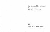 FOUCAULT, MICHEL Y OTROS - La imposible prisión. Debate con Michel Foucault (1980)