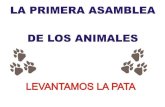 La Primera Asamblea de Los Animales