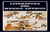 LITERATURA DEL MÉXICO ANTIGUO