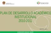 Plan de Desarrollo Academico Institucional