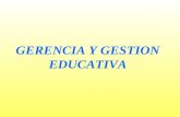 Gestion Educativa y Aprendizaje Org.