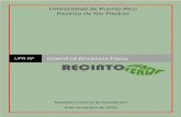 Informe Final del Comité de Eficiencia Fiscal - Proyecto Recinto Verde
