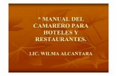 Manual Para Camareros de Hoteles y Restaurantes