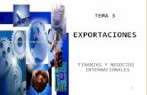 TEMA 3 EXPORTACIONES