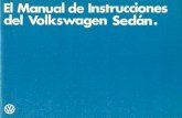 Manual Sedan 1600 - Agosto 1981