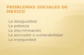 Problemas Sociales en Mexico