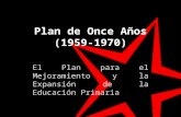 Plan de Once Años (1959-1970)