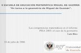 El Marco Matemático de PISA-Geometría 2006ppt