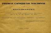 1920 I Congreso FEP