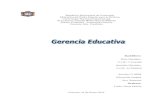 INFORME GERENCIA EDUCATIVA