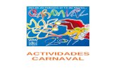 Actividades Carnaval
