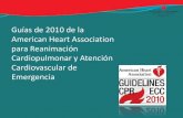 2010 American Heart Association Guías para RCP-N esp