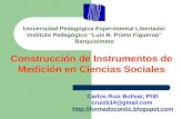Construcción de Instrumentos de Investigación en Ciencias Sociales