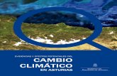 Evidencia y efectos potenciales del cambio climático en Asturias
