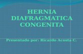 Hernia Diafragmatica Congenita Ricardo