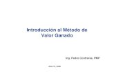 2006 - Introduccion al metodo del valor ganado - Pedro Contreras
