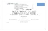 MODELADO MATEMATICO DE FRESADORA CNC