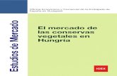 Estudio de mercado "El mercado de las conservas vegetales en Hungría"