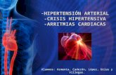 HTA, Crisis Hipertensiva y Arritmias