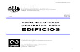 COVENIN 1750-87-ESPECIFICACIONES GENERALES PARA EDIFICIOS