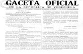 Constitución de año 1961 y Enmiendas 1 y 2 -  Gaceta Oficial
