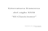 Literatura Francesa Del Siglo XVII_El Clasicismo