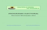 Programa Electoral LV-Orihuela