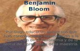 Benjamin Bloom Taxonomia