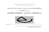 Manual de Cálculo Rápido para la Industria Azucarera