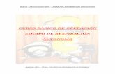 CURSO BASICO DE OPERACIÓN RESPIRADOR AUTONOMO