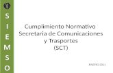 Presentacion de Servicios Como Tercero Autorizado de La SCT